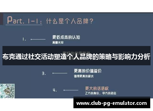 布克通过社交活动塑造个人品牌的策略与影响力分析 布克通过社交活动塑造个人品牌的策略与影响力分析