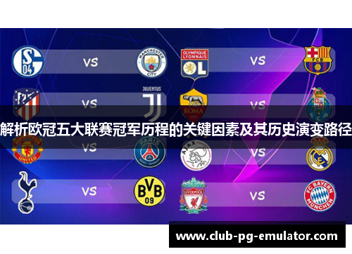 解析欧冠五大联赛冠军历程的关键因素及其历史演变路径