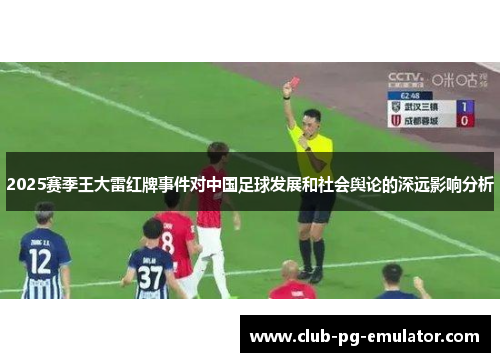 2025赛季王大雷红牌事件对中国足球发展和社会舆论的深远影响分析