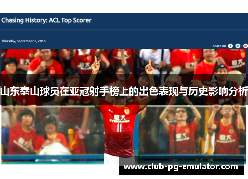 山东泰山球员在亚冠射手榜上的出色表现与历史影响分析