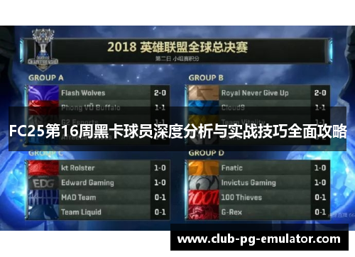 FC25第16周黑卡球员深度分析与实战技巧全面攻略