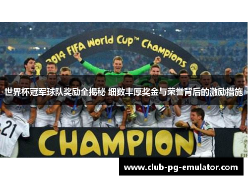 世界杯冠军球队奖励全揭秘 细数丰厚奖金与荣誉背后的激励措施